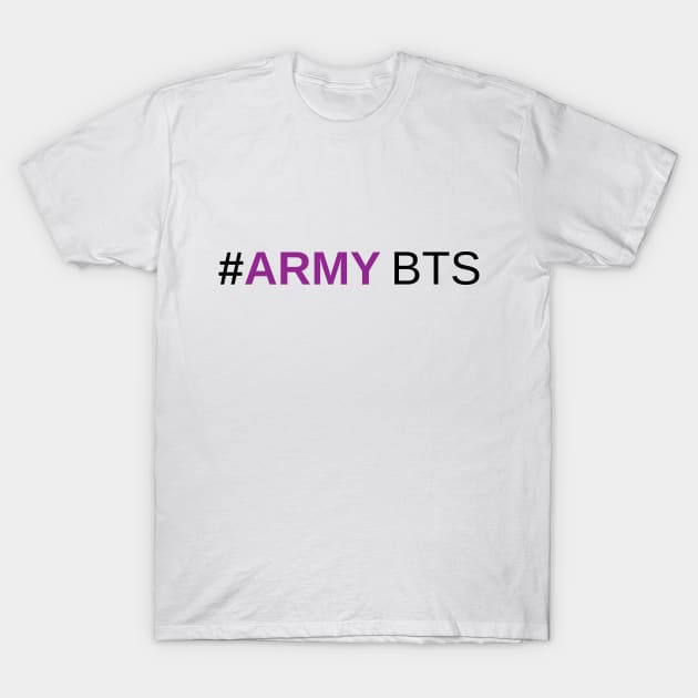 Army BTS T-Shirt by Marija154
